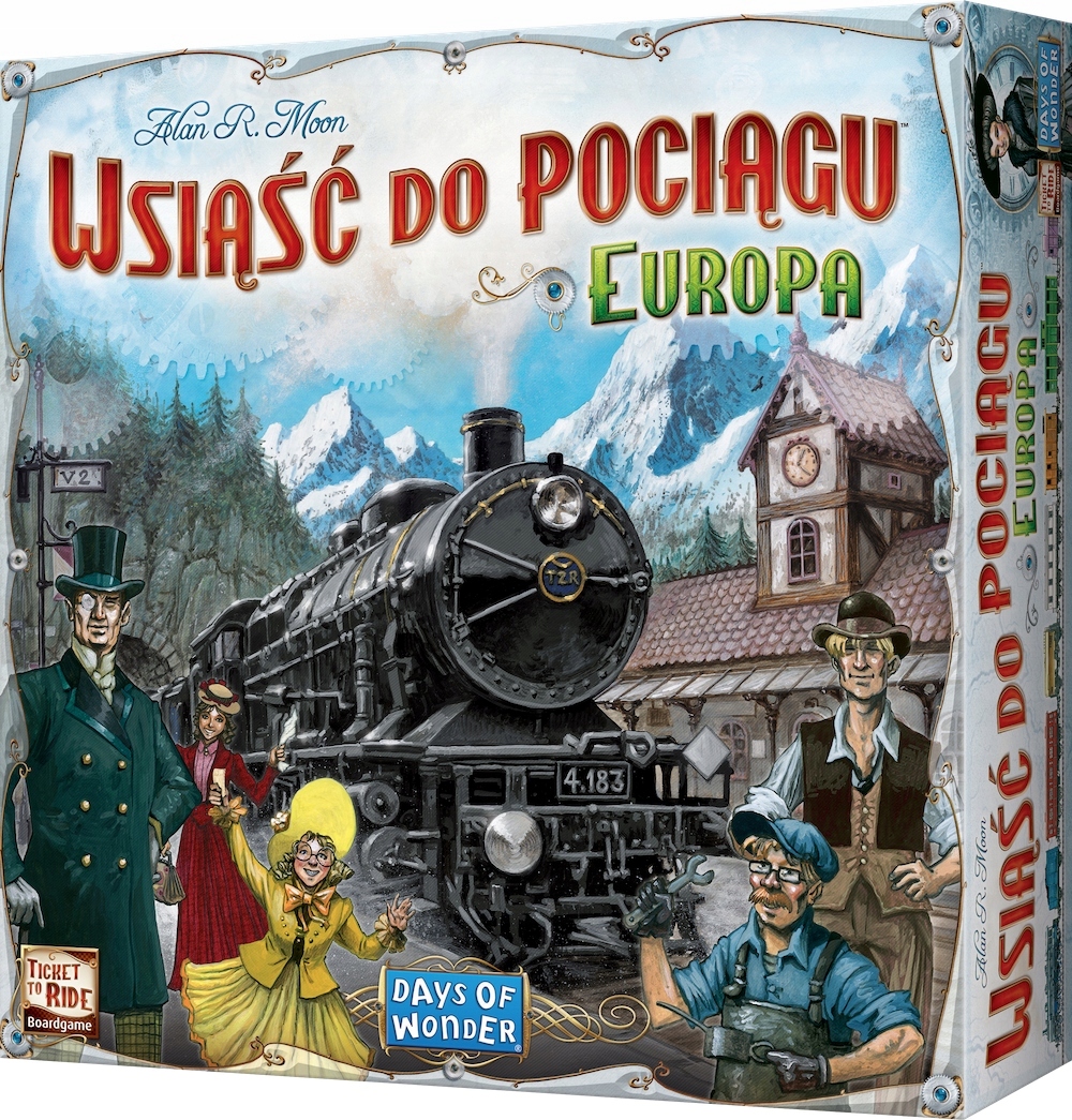 Spoločenská hra Ticket to Ride: Europa Rebel